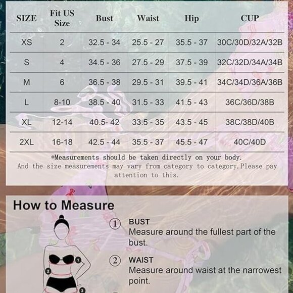 Women's Floral Print Triangle String Bikini Set - Medium - Pink - Picture 6 of 6